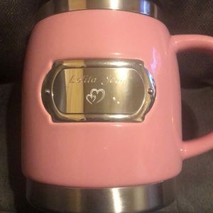 Thing Remember Pink Double-Wall Travel Mug Lolita Jean